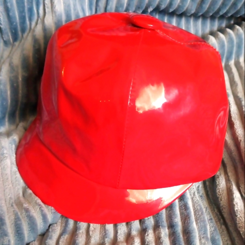 1960's Red Go-go Style cap